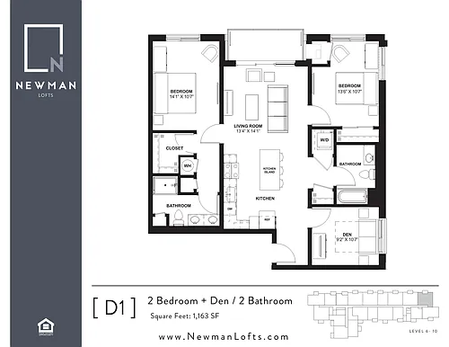 Floor plan D1