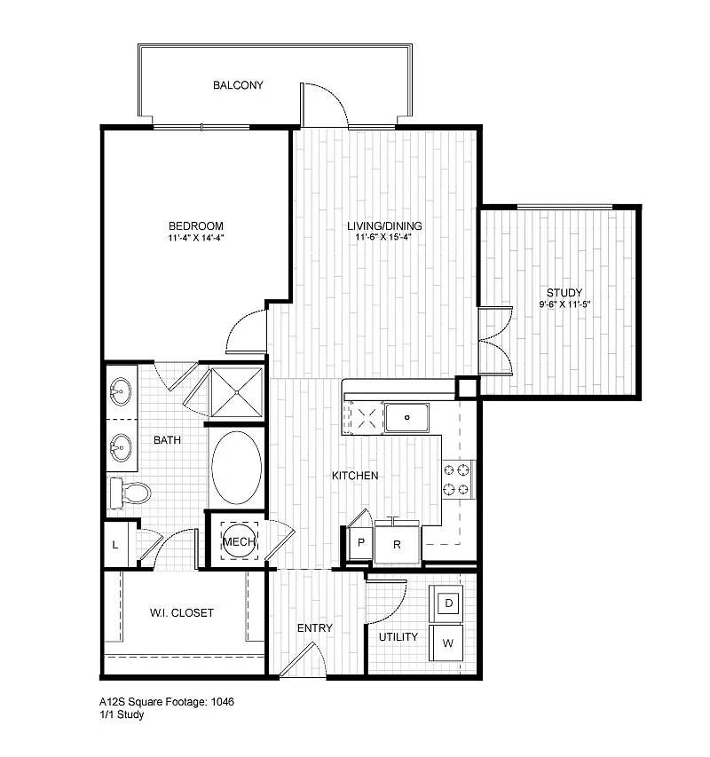Floor plan A12