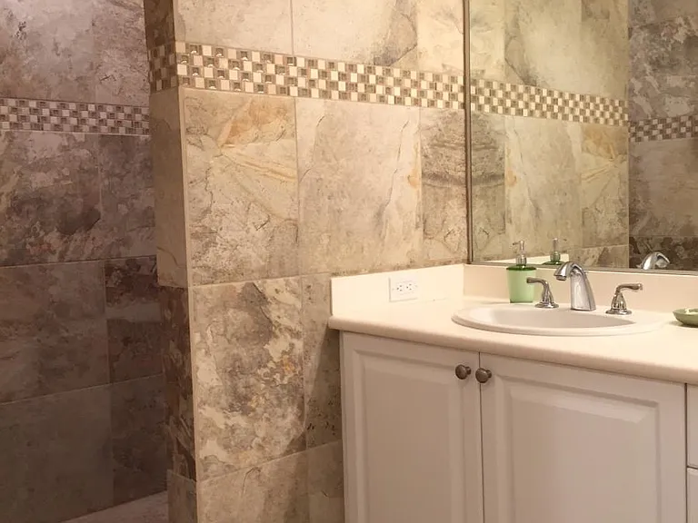 Master bath walk in shower