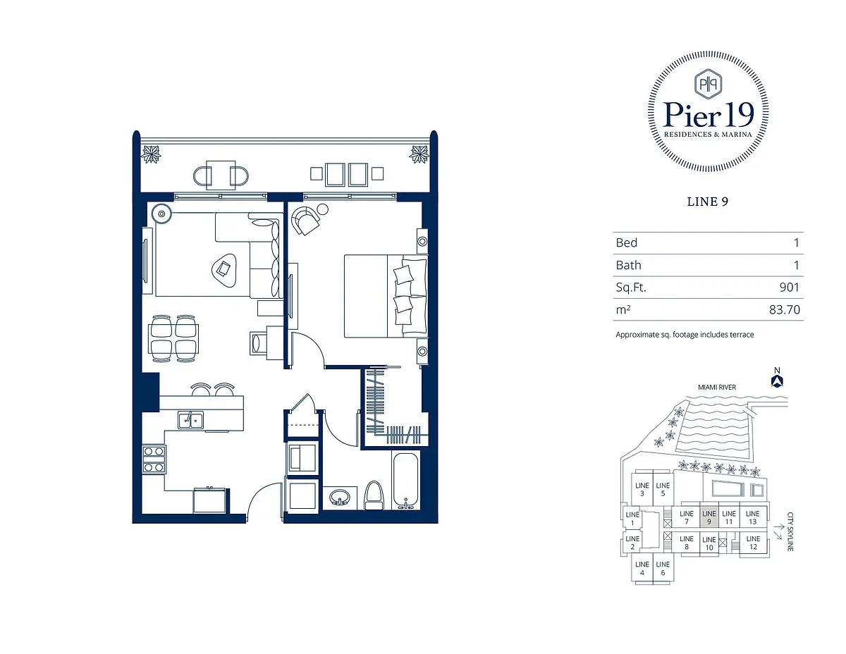 Floor plan LINE 9