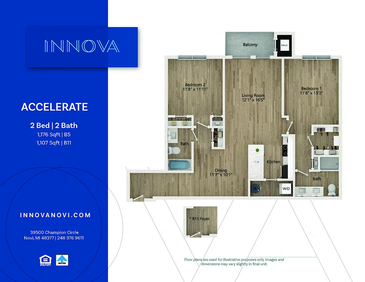 Floor plan Accelerate