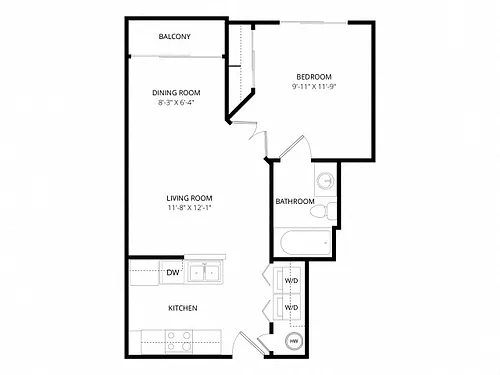 Floor plan A1 Aria
