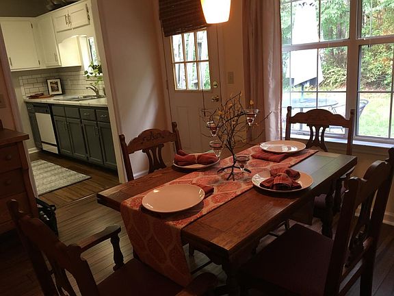 Diningroom leading to remodeled kitchen.