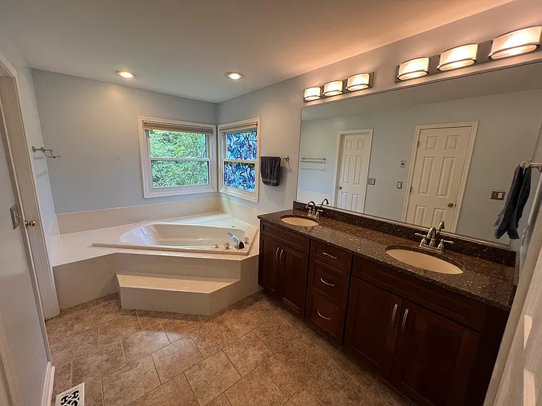 Master bathroom