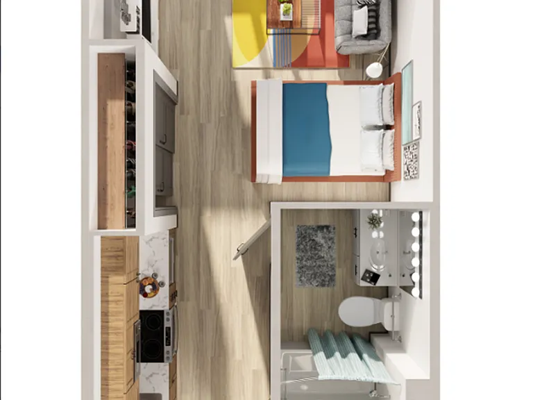 A-E1 AFF 60% MFI floor plan Korina at the Grove