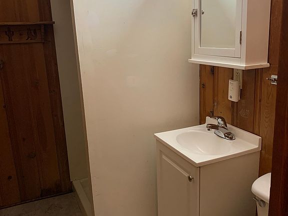 Bath with shower