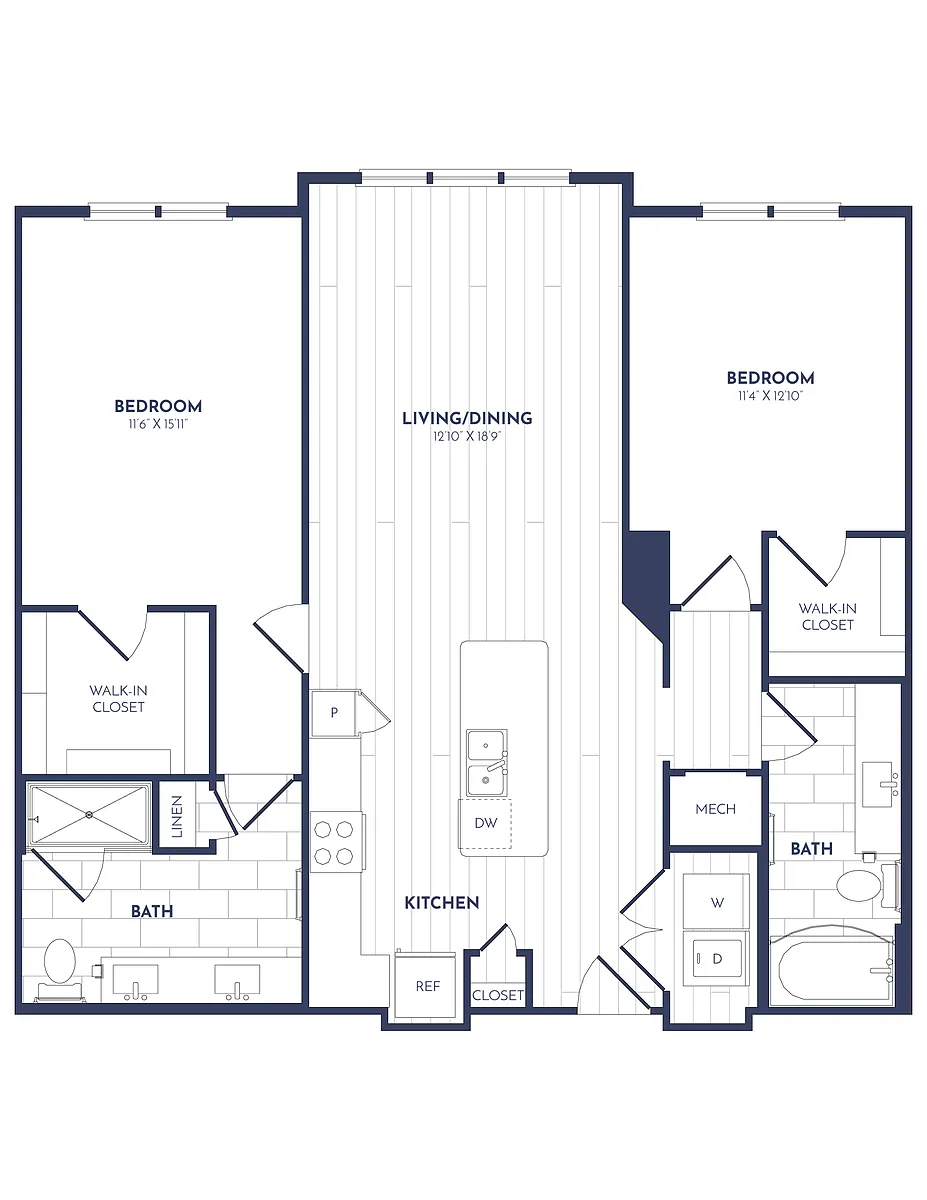 Floor plan B1- Alt 1