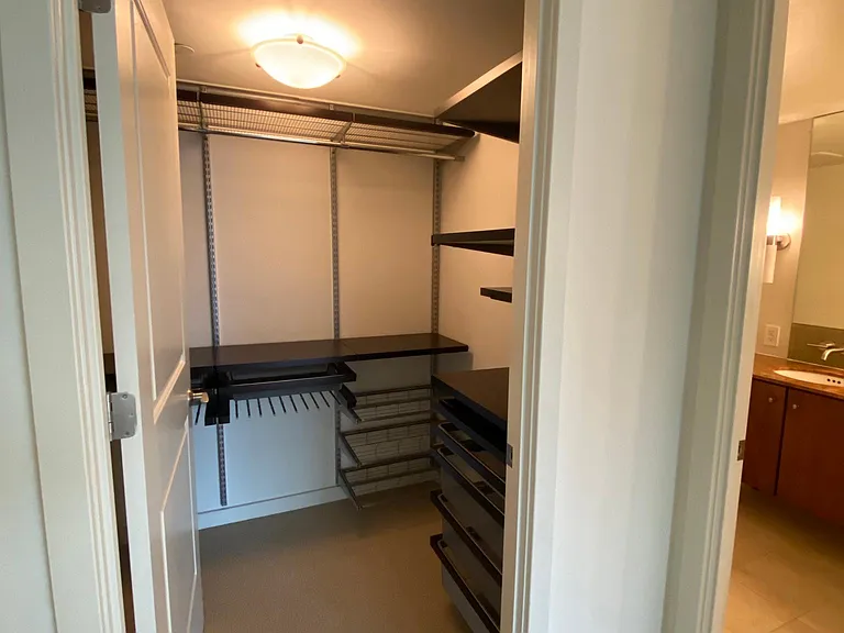 Master Bedroom walk in closet