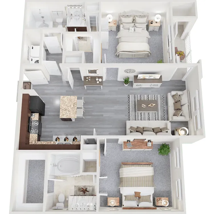 Floor plan B1