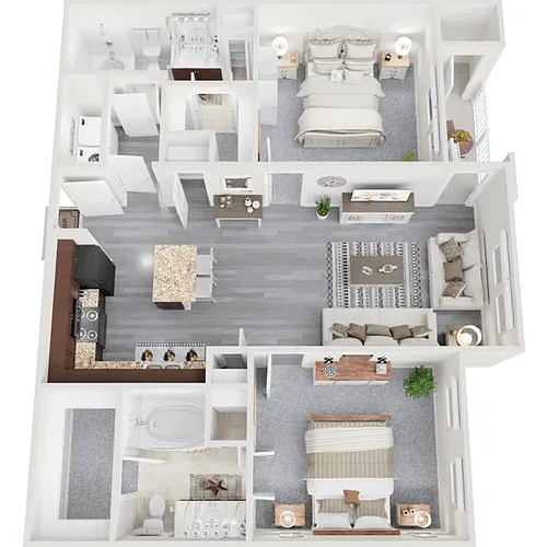 Floor plan B1