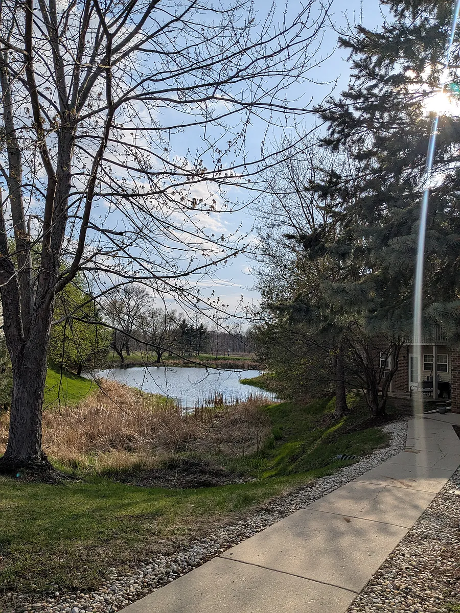 Property is beautifully landscaped - 320 Cunat Blvd #3D