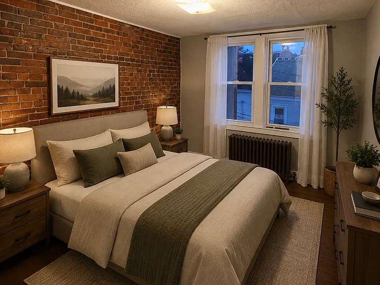 Virtually Staged Bedroom 1