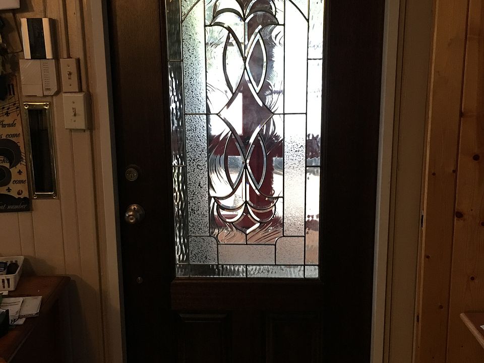New front door inside front 