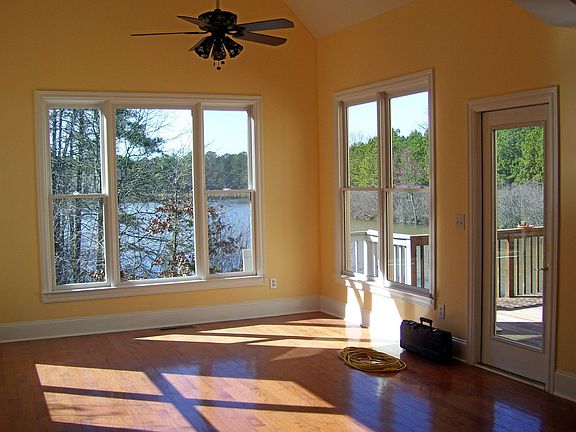 Hardwoods in Family Room