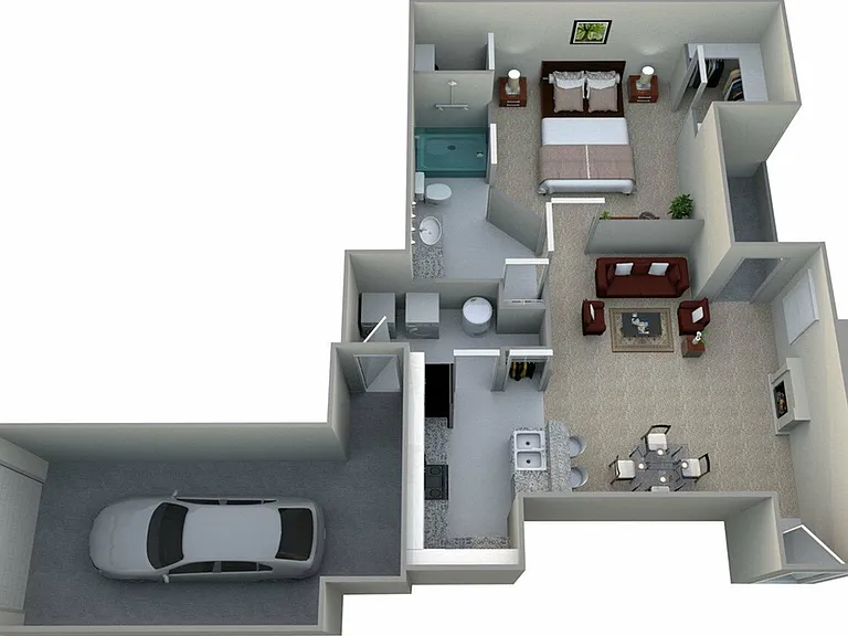 1x1 (900sqft) 1x1 (900sqft)