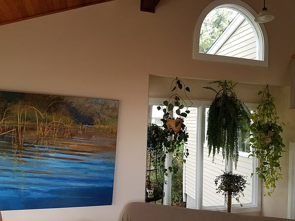 Living Room: vaulted ceilings throughout house