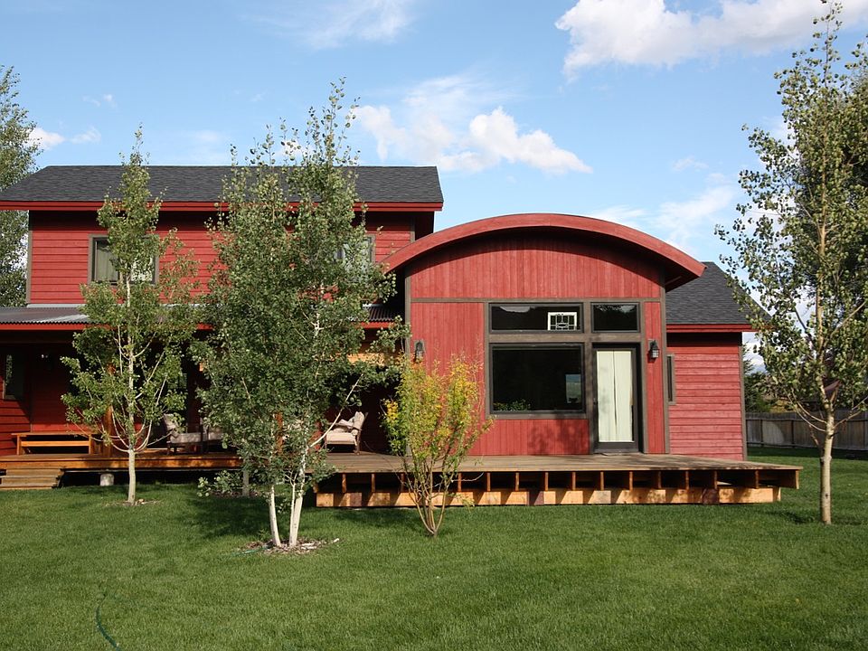 Backside, view from Fish Creek Rd