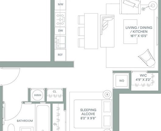 2nd image of 2218 Jackson Ave #203