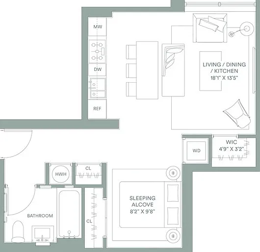 2218 Jackson Ave #203 — Photo 2