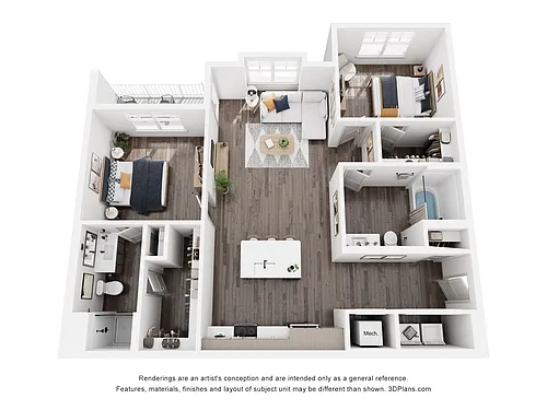 Floor plan B1