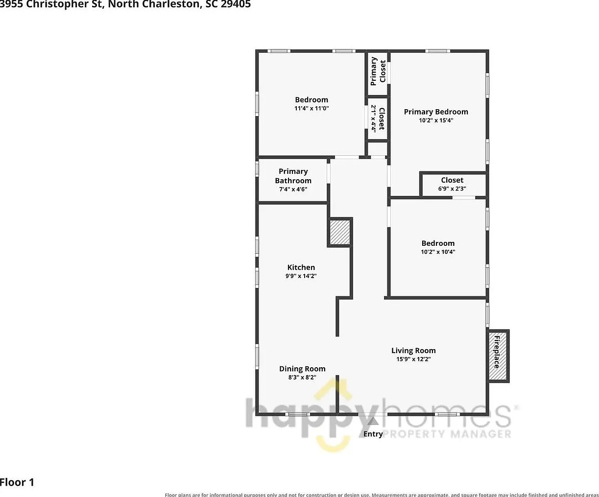 Charming 3 Bedroom 1 Bathroom in North Charleston — Photo 2