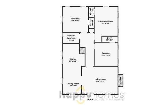 2nd image of 3955 Christopher St
