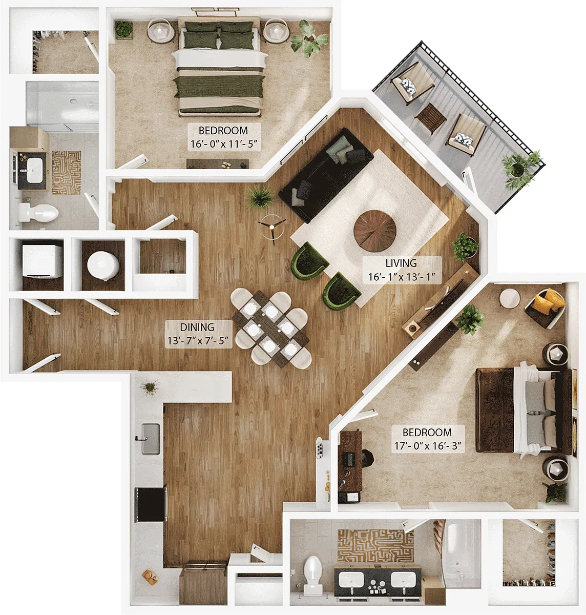 Floor plan B13