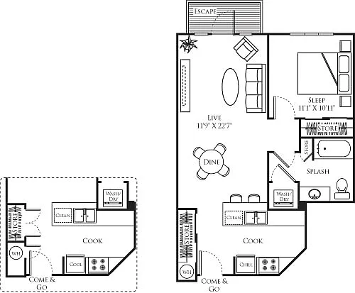 Floor plan A12