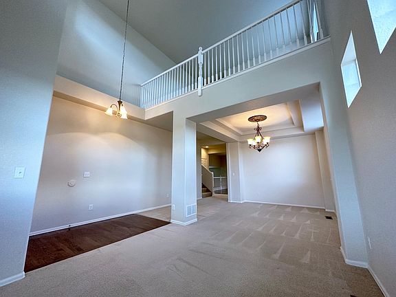 Living Room and Dining Room, Loft above