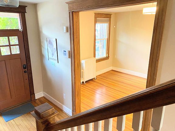 View of part of the living room from stairs
