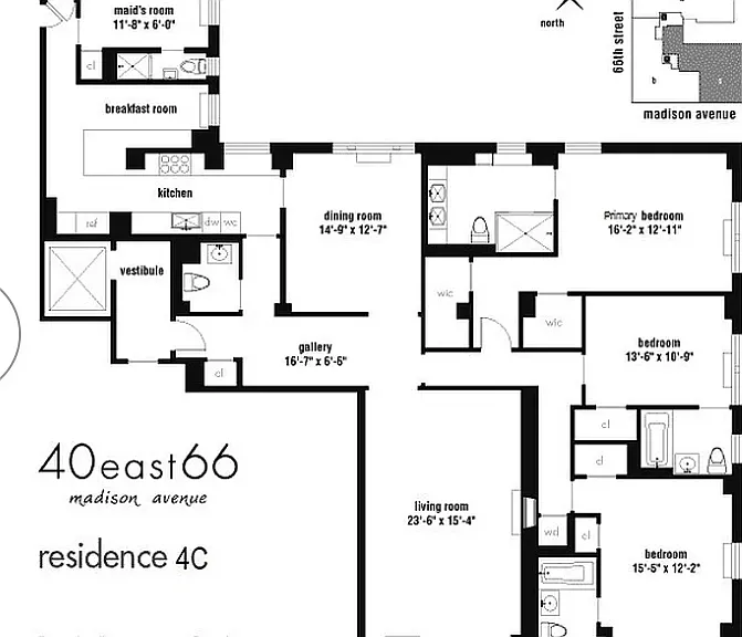 40 E 66th St #4C — Photo 2