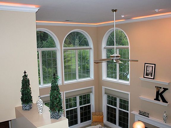 Rope Lighting Behind Crown