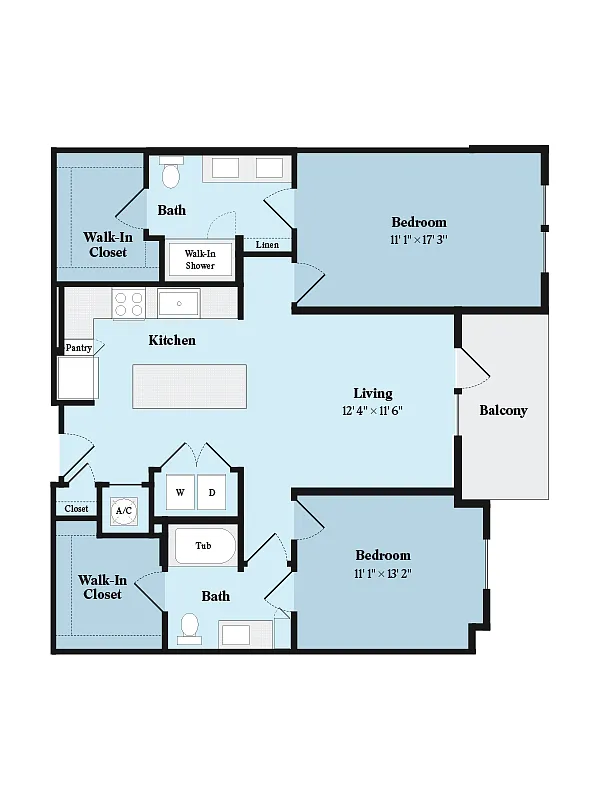 Floor plan B8