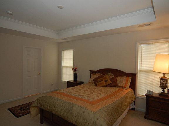 Master Bedroom with tray ceiling