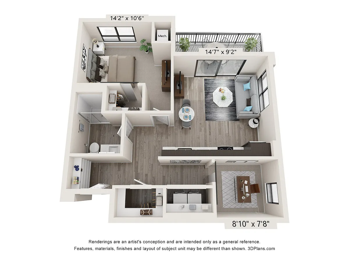 Floor plan A9