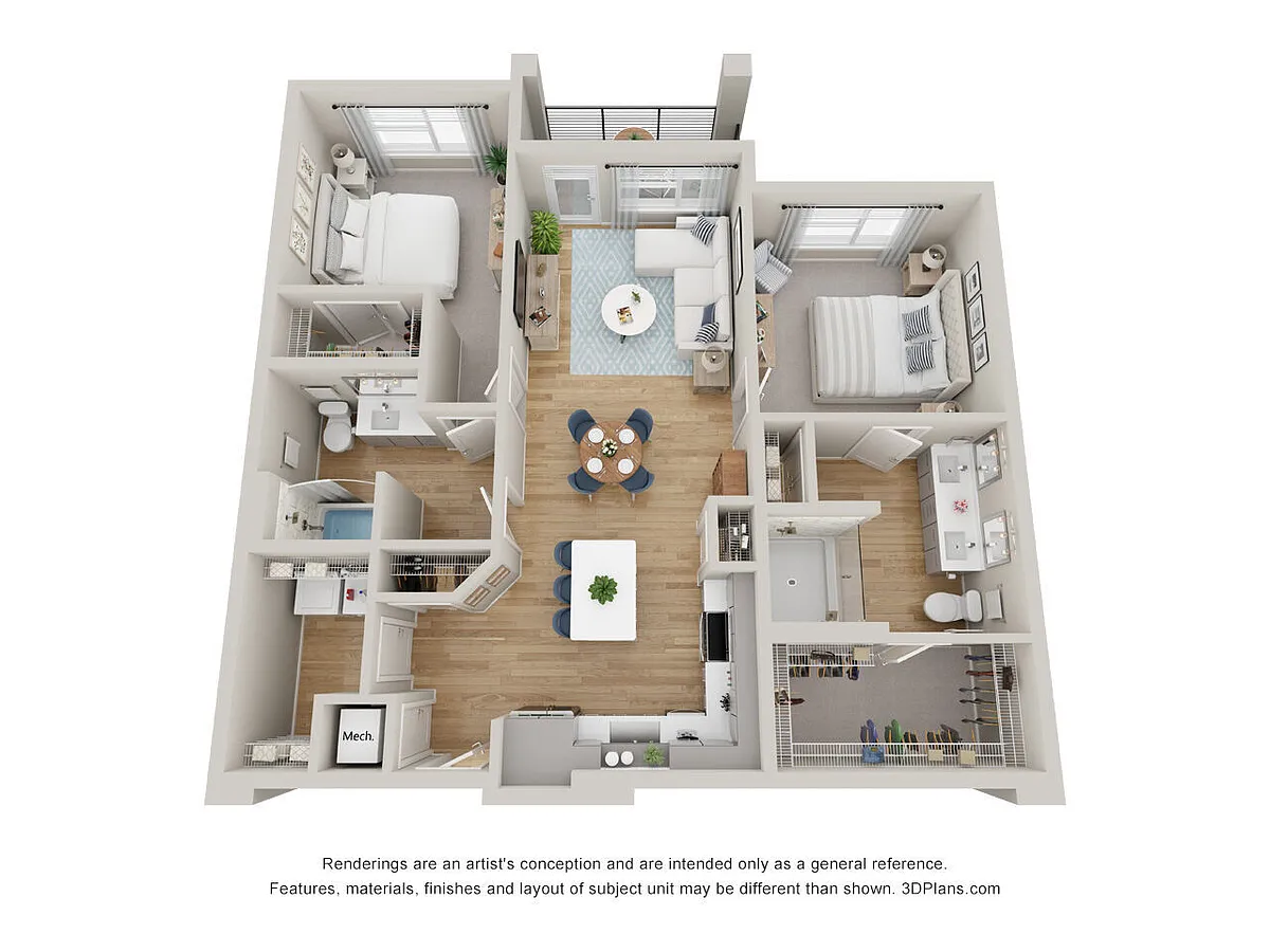 Floor plan B1
