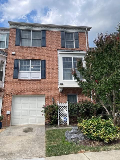 Side of the townhome