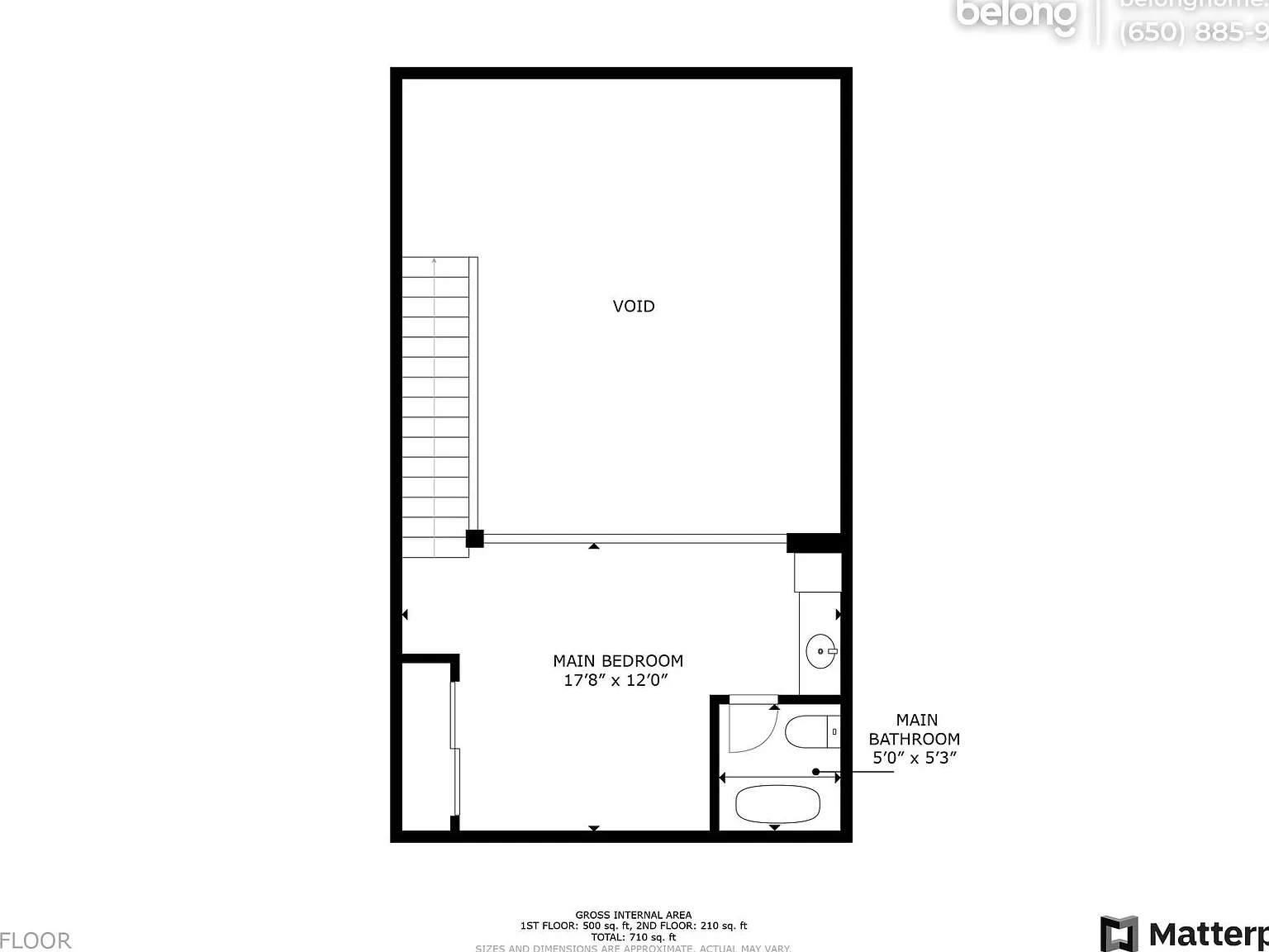 1 bed, 1.5 bath, 712 sqft, $2,045 — Photo 3