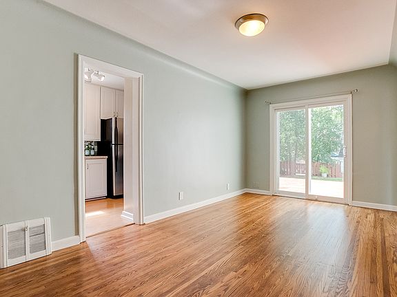 Gleaming hardwood floors!