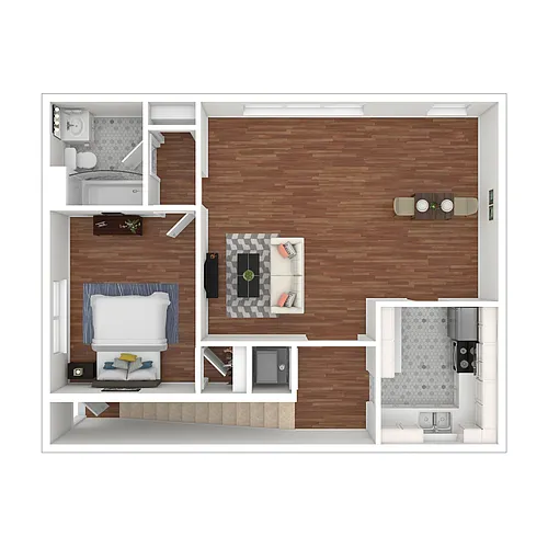 Floor plan 2X15