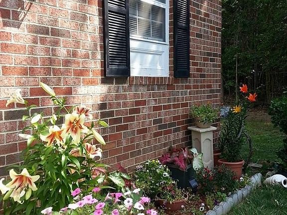 Flower beds front yard 