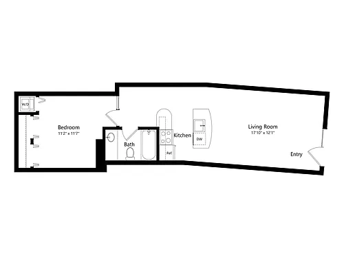Floor plan The Lofts at Shiplock Watch - A1