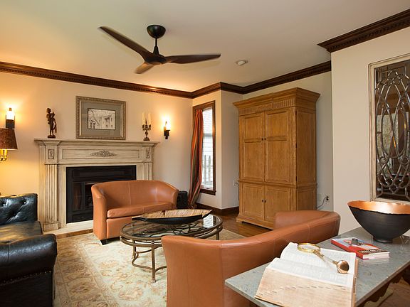 Spacious living with hardwood