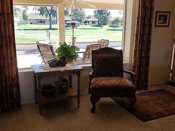 View from living room