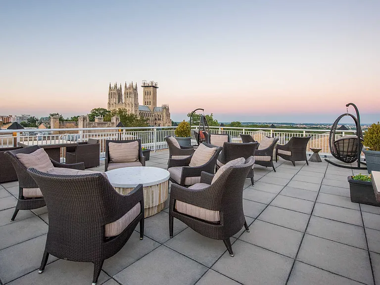 Rooftop with Panoramic Views of DC