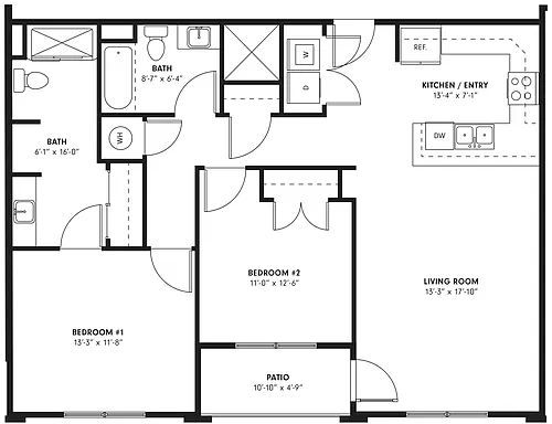 Floor plan The Buckeye