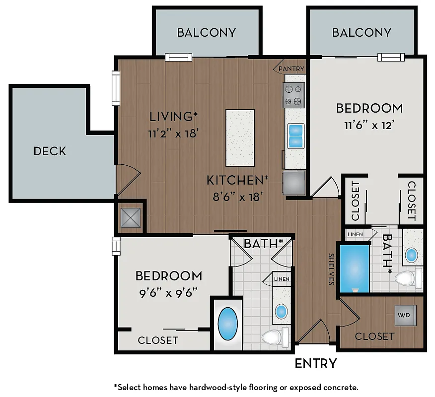 Floor plan B22