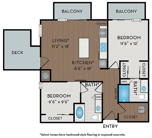 Floor plan B22