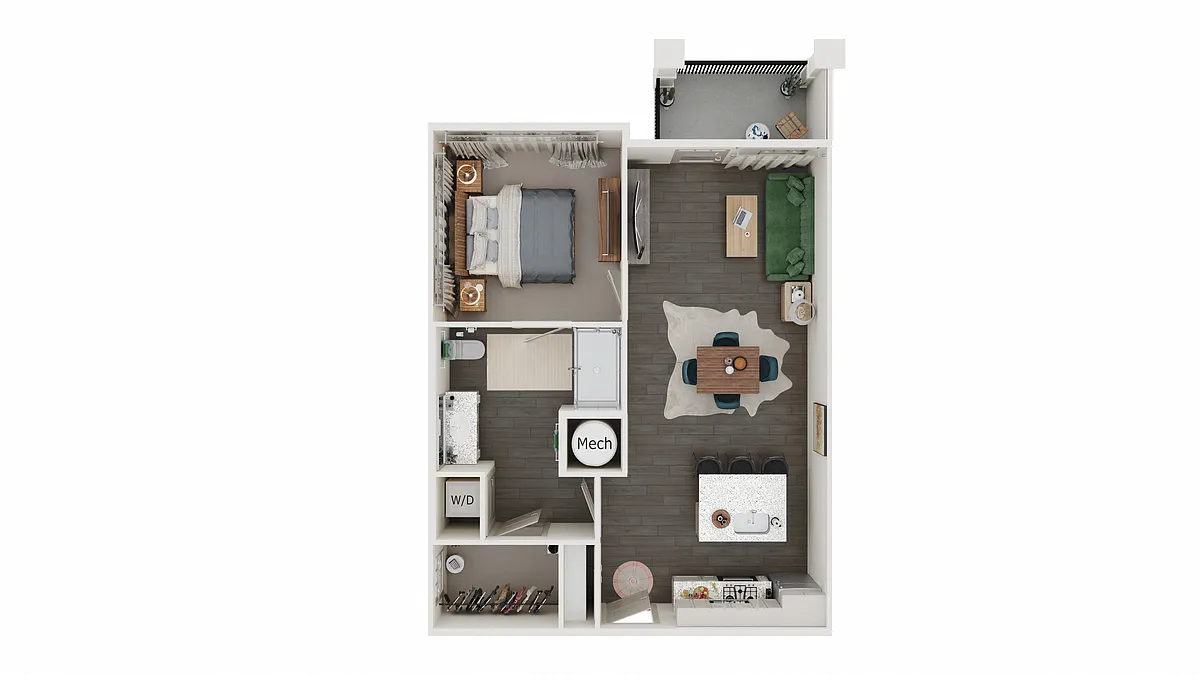 Floor plan The Walden