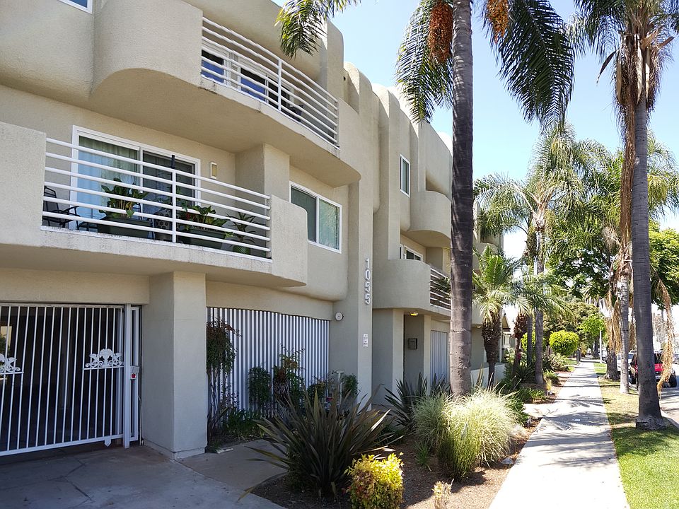 Street view of secured building